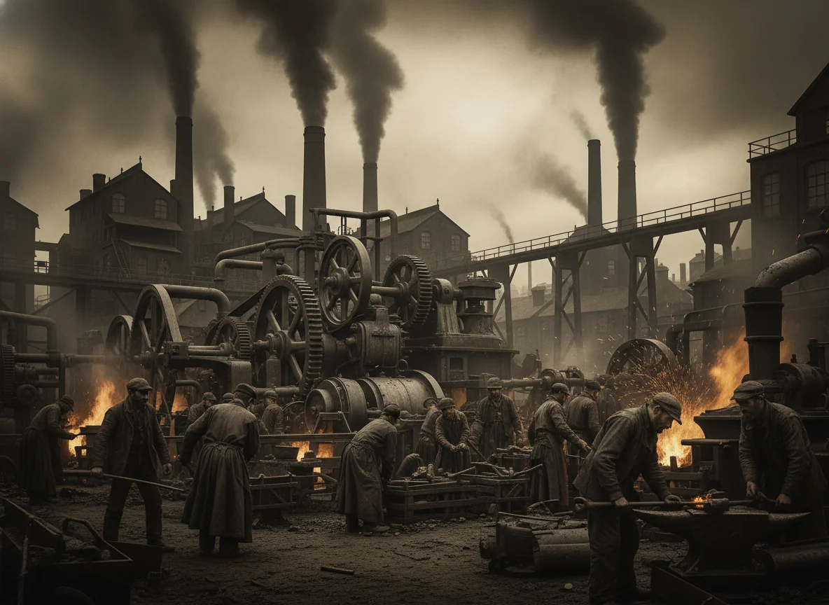 Struggles and Sacrifices: The Story of Industrial Revolution Working Conditions