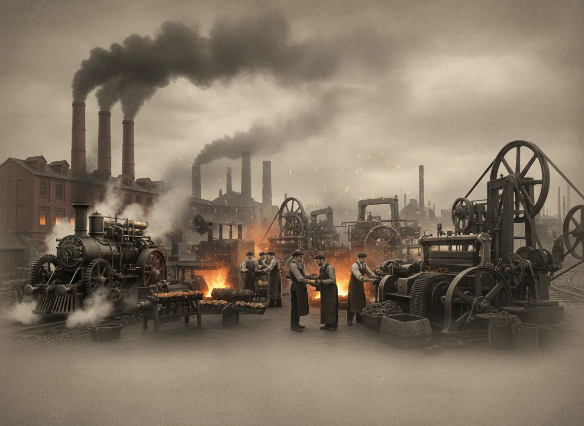Unleashing Progress: The Far-Reaching Effects of the Industrial Revolution