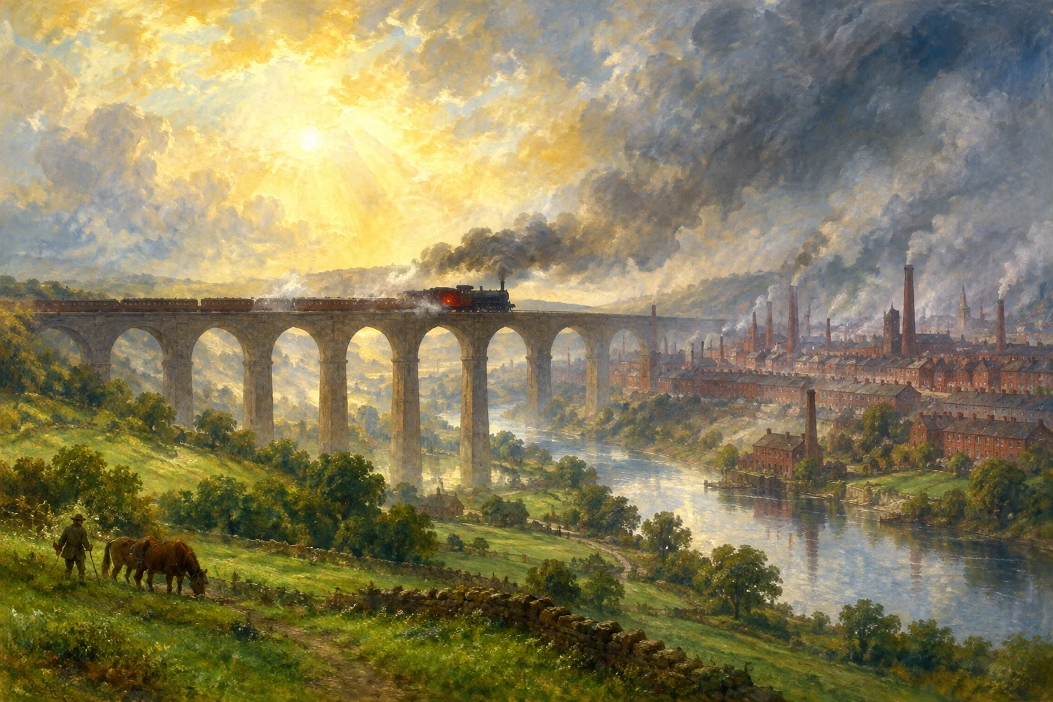 Unleashing Progress: The Far-Reaching Effects of the Industrial Revolution