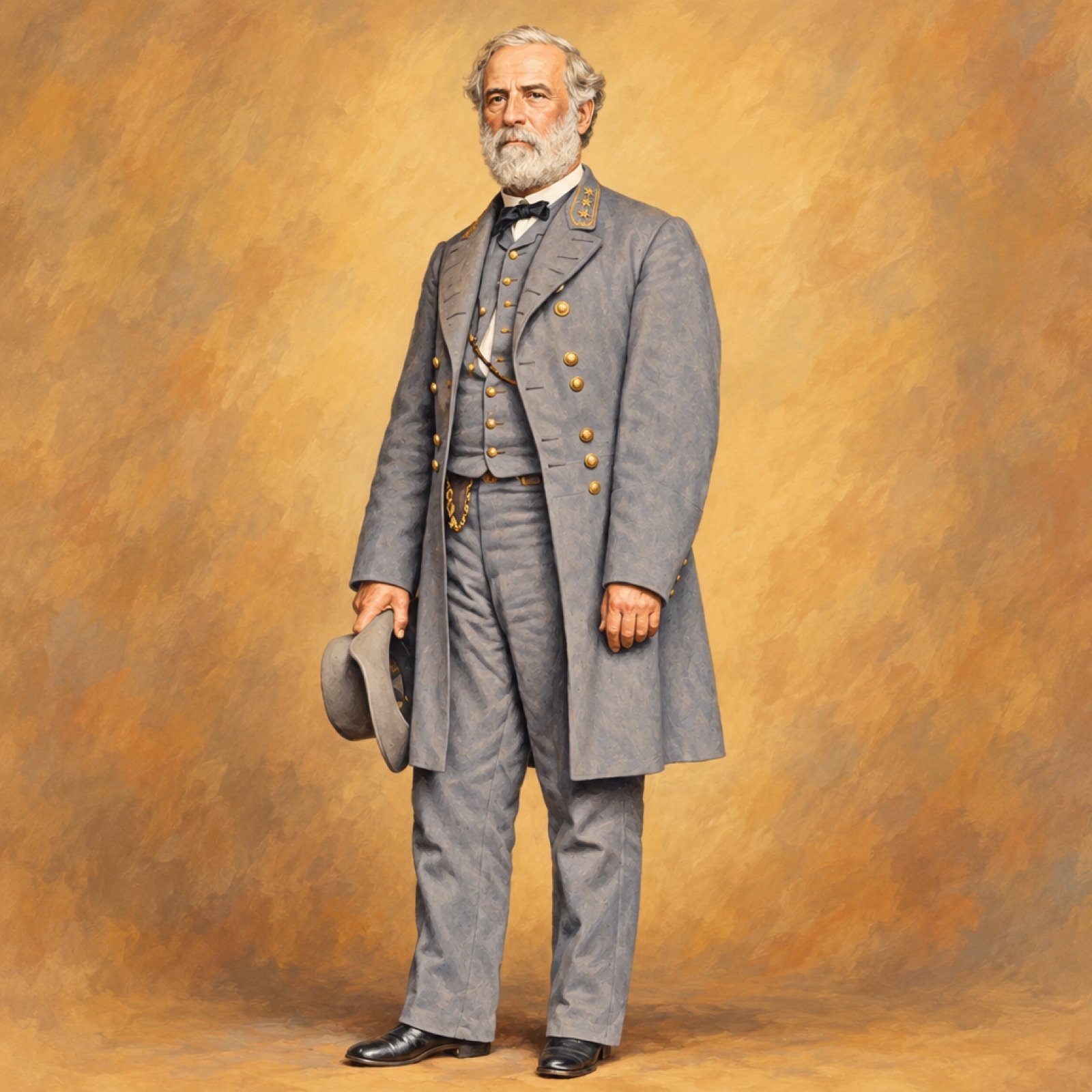 1865年4月、ロバート・E・リーの写真をもとにしたイラスト（illustration）