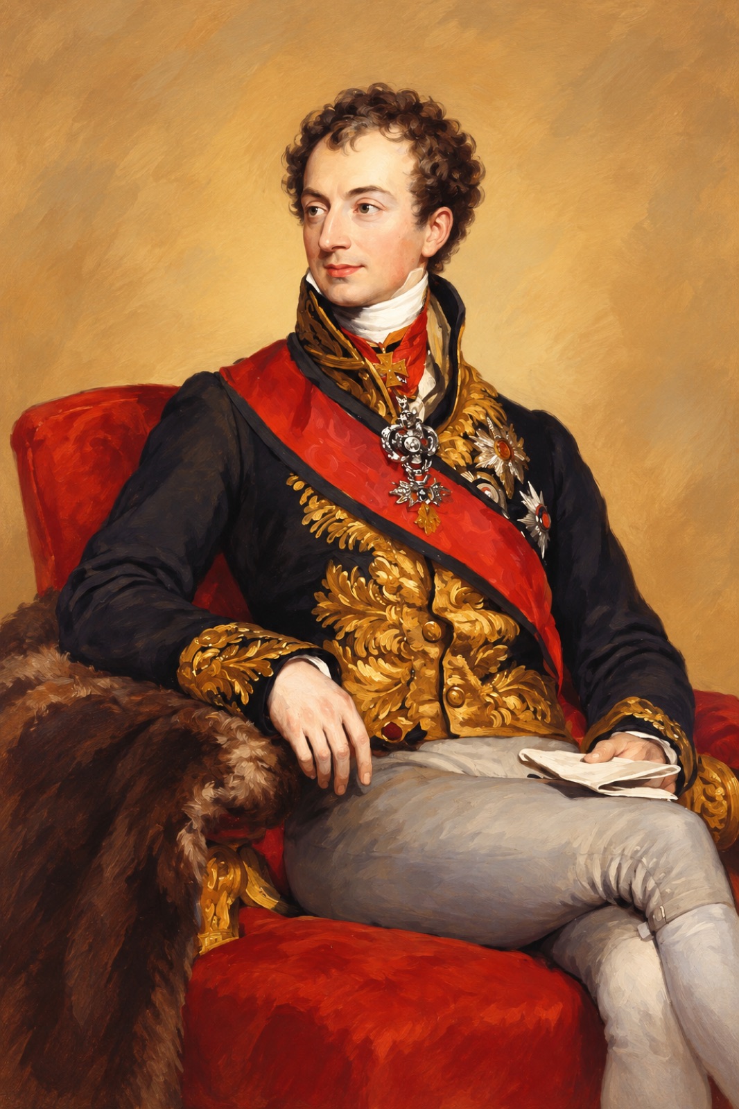 Potret Pangeran Klemens von Metternich karya Thomas Lawrence