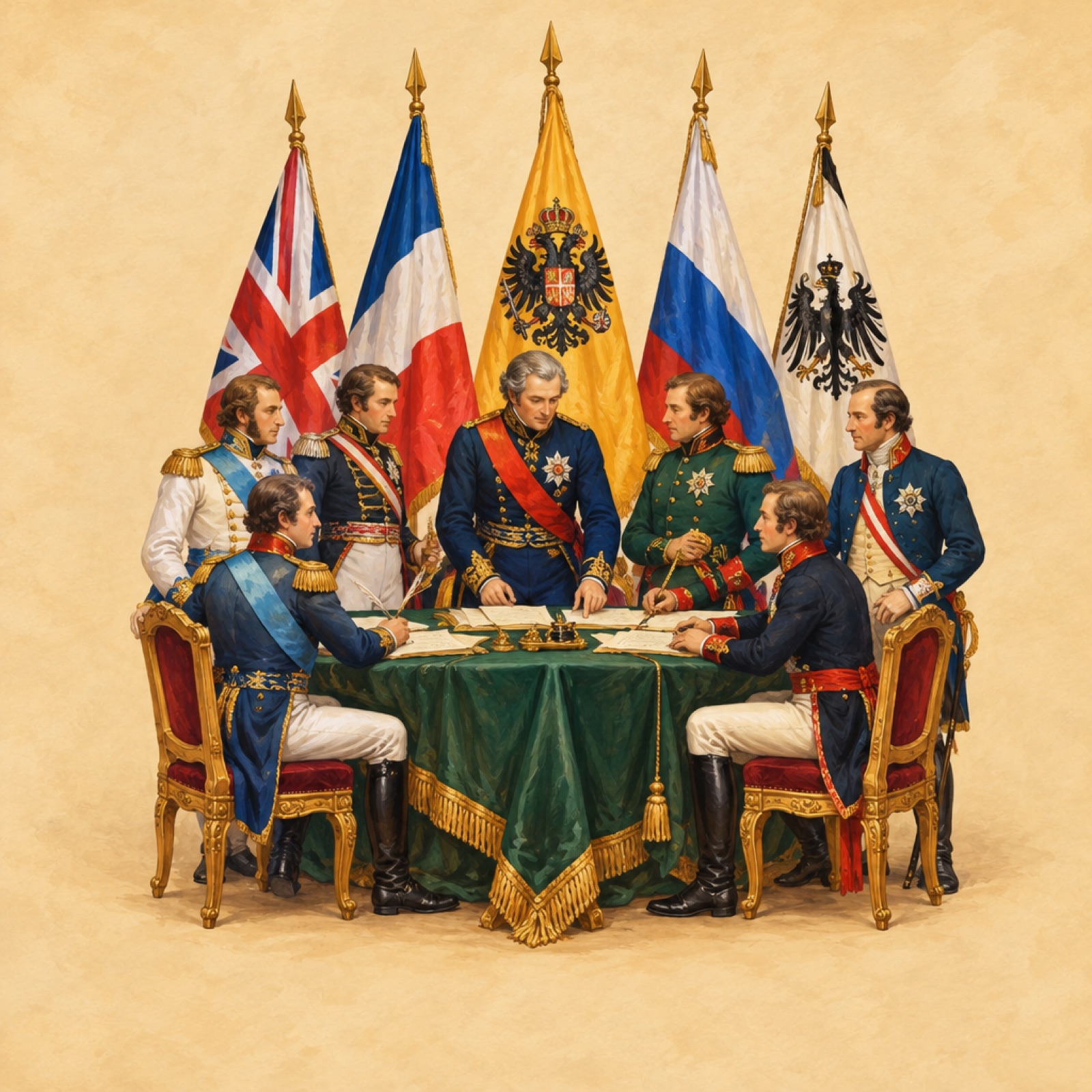 Halaman judul Acte du congrès de Vienne, 9 Juni 1815