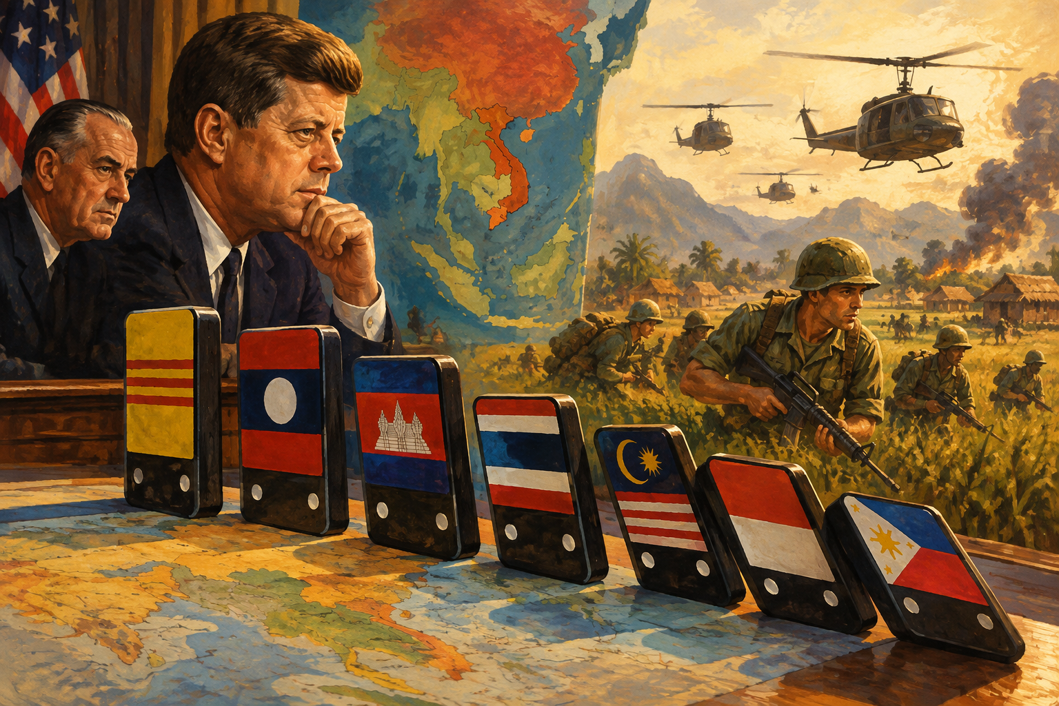 The Domino Theory: Why the US Went to War in Vietnam