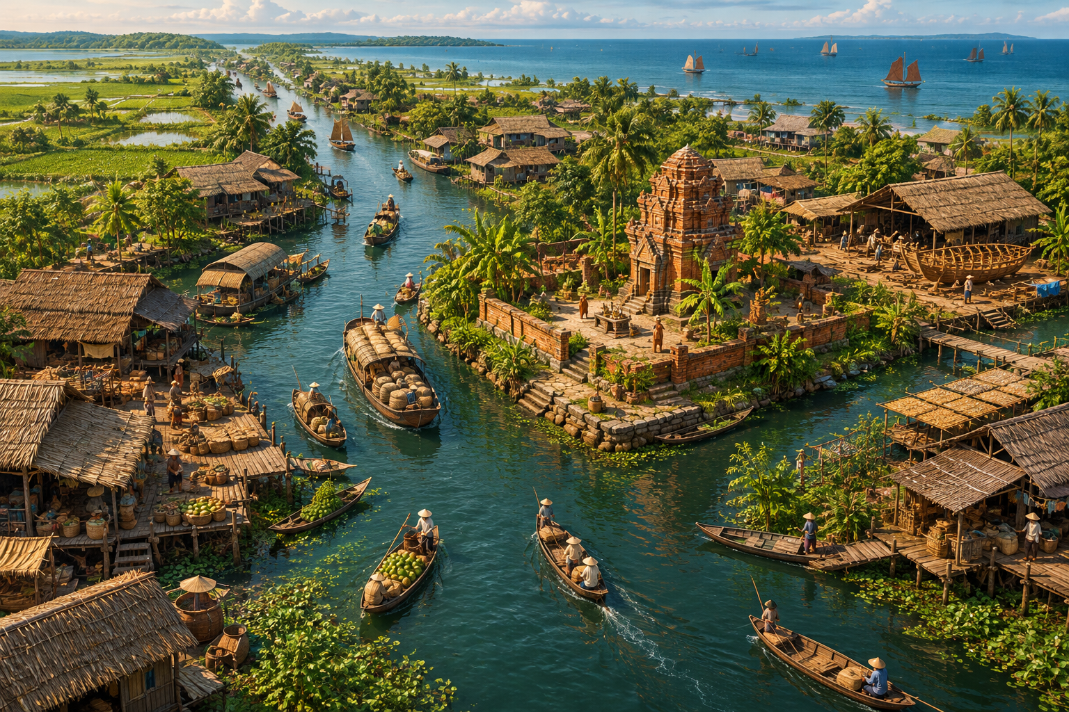 Funan and Óc Eo: An Early Mekong Delta Polity