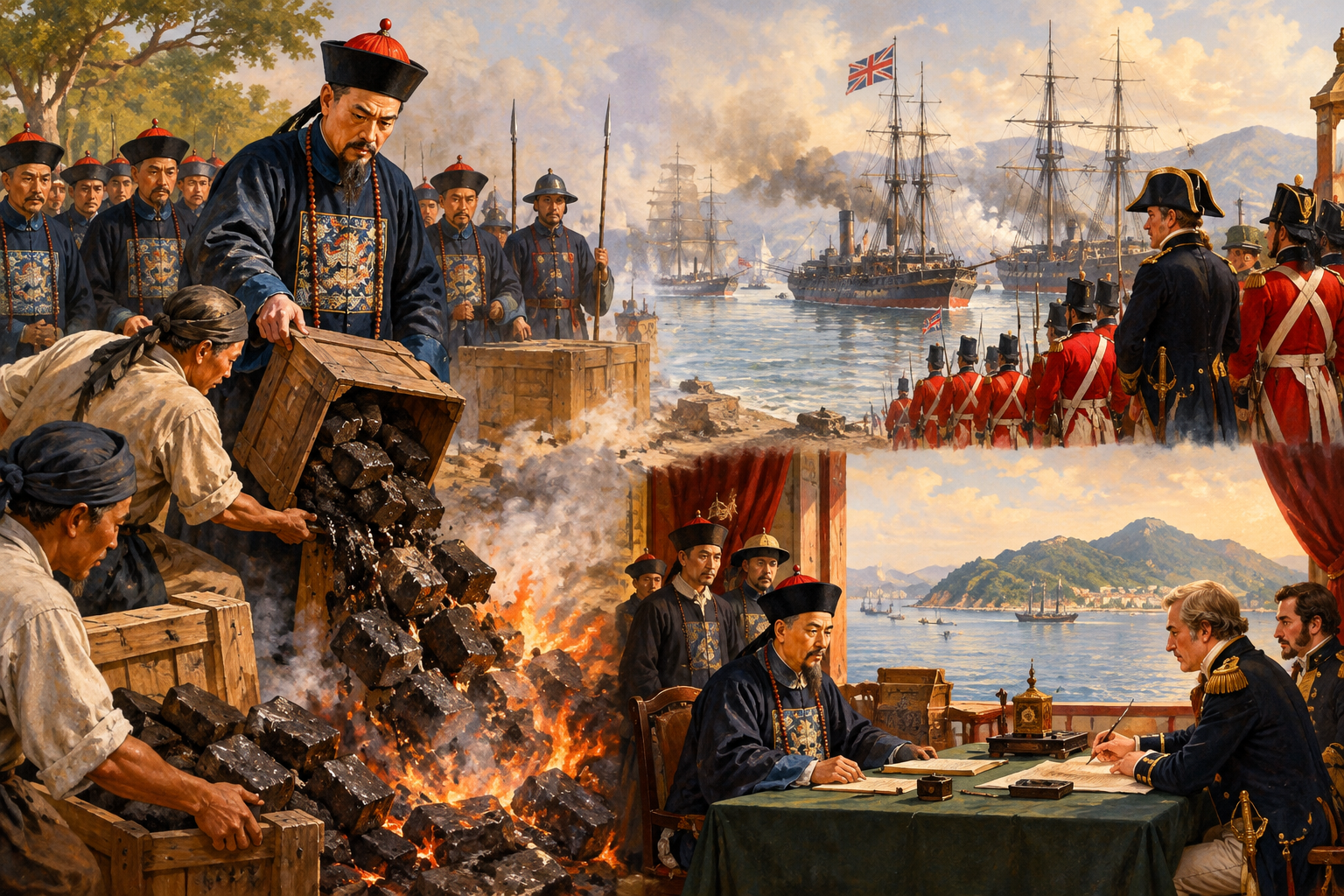 The First Opium War (1839–1842)