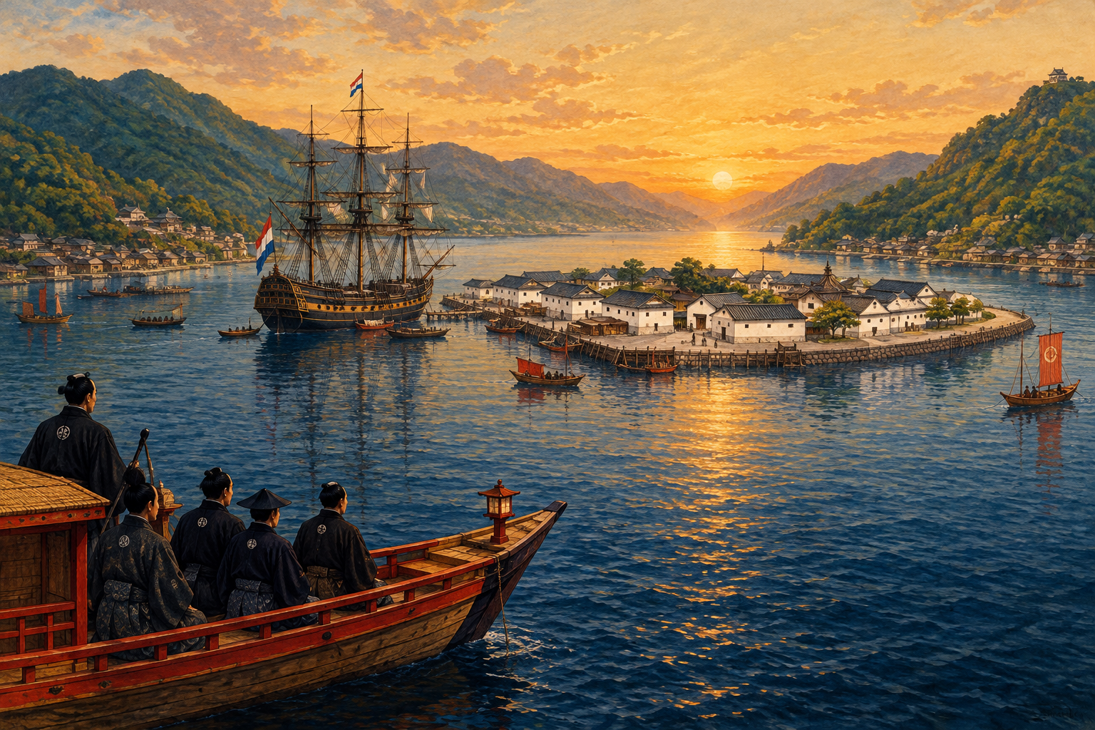 Comment la guerre de l'Opium a transformé le Japon