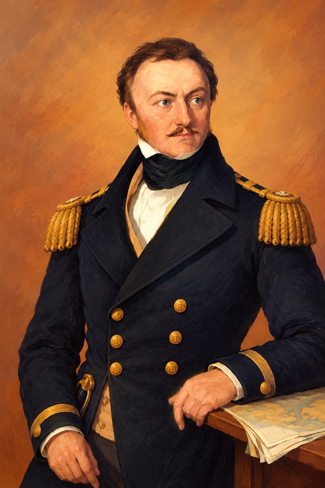 Portrait of Sir Henry Pottinger, 1st Baronet, by Samuel Laurence, 1840 (illustration)