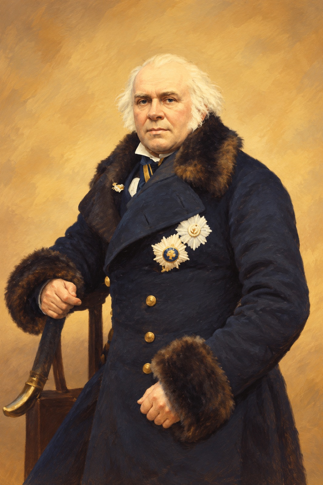 Photograph of Lord Elgin by Felice Beato, November 1860. (illustration)
