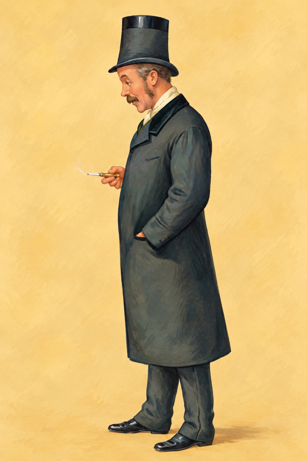 Caricature de Vanity Fair de 1881 représentant le lieutenant-colonel Charles George Gordon, légendée « The Ever Victorious Army ». (illustration)