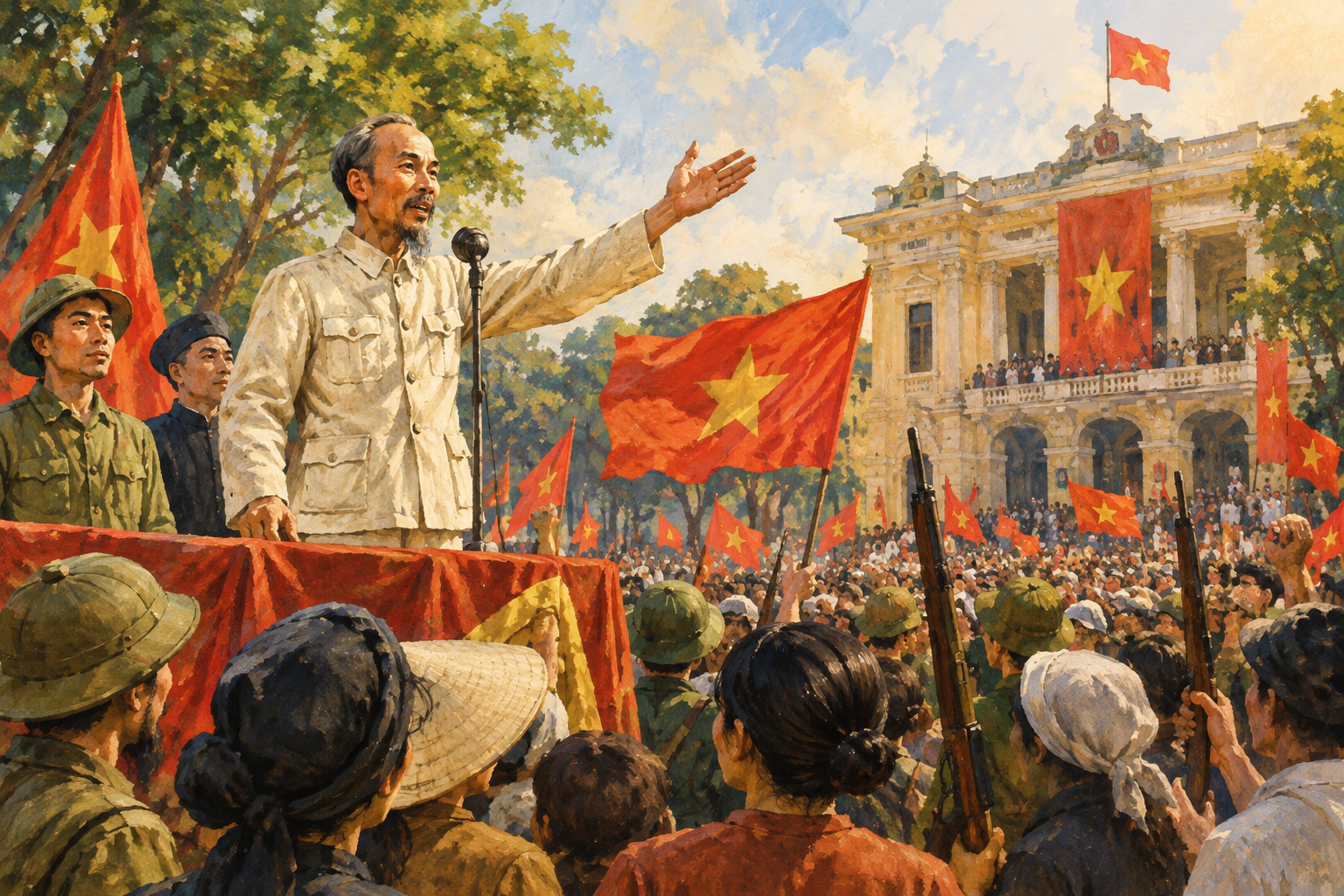 Viet Minh dan Revolusi Agustus 1945: Kemerdekaan Vietnam