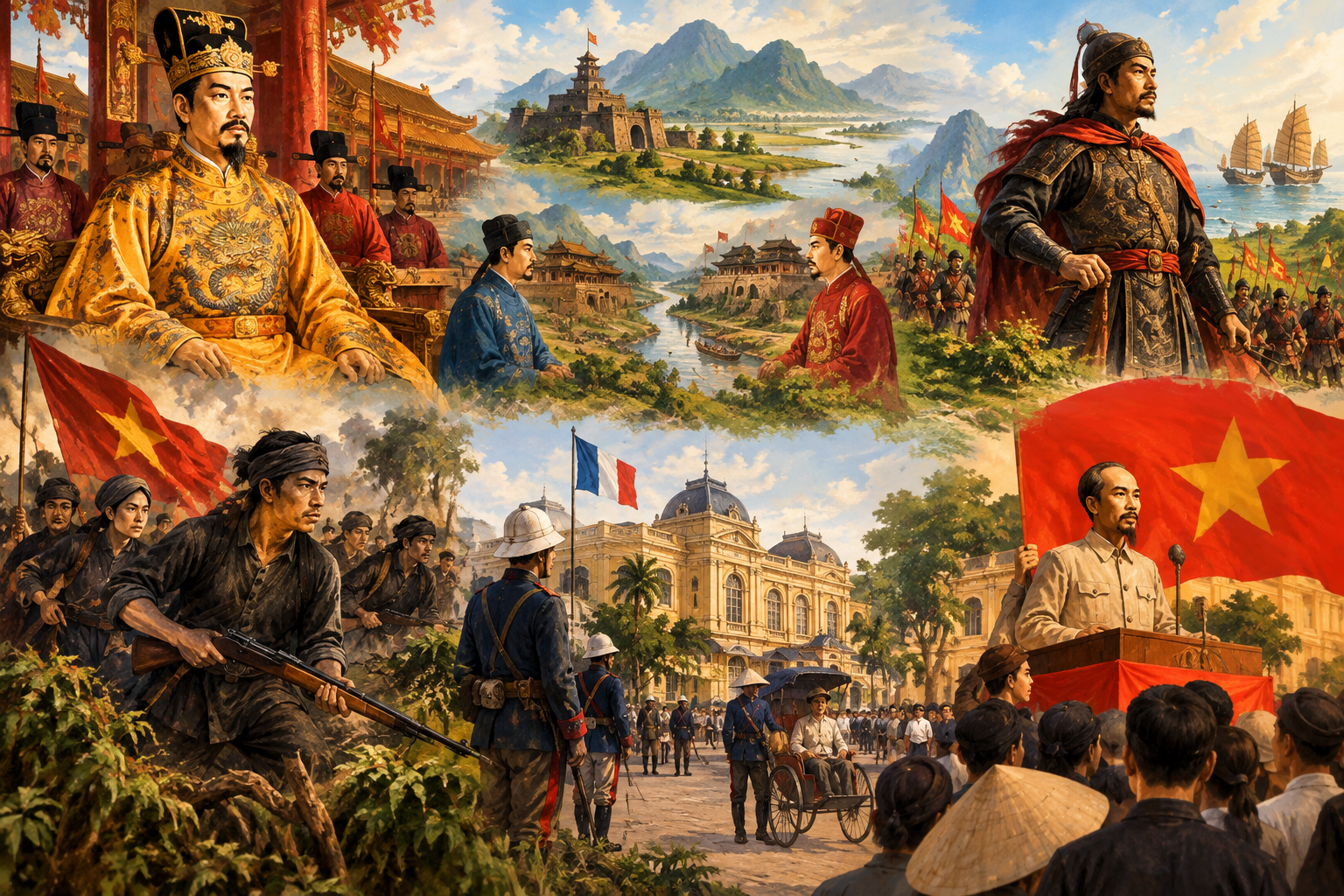 Vietnam's Dynasties and French Rule (1428–1945)